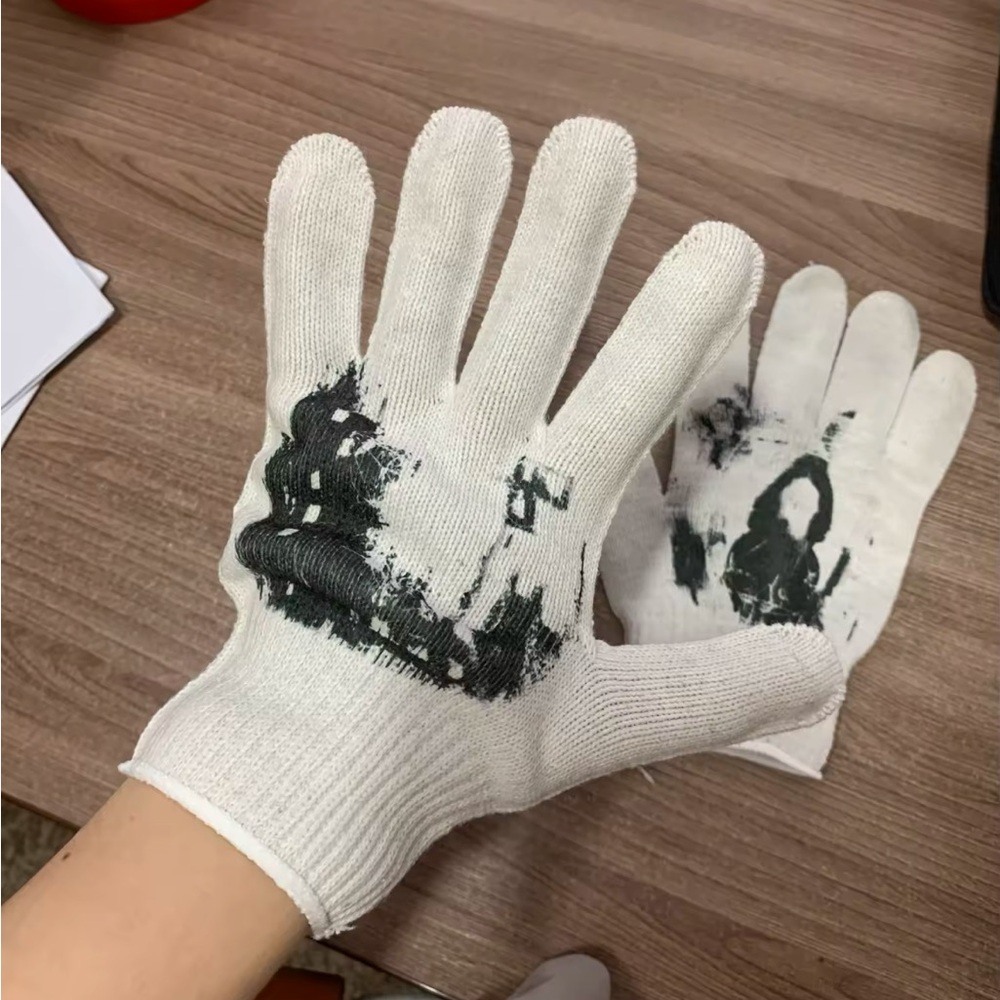 Y2K Art Printed Womens Gloves, Brand new never worn